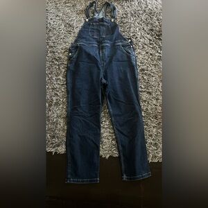 LL Bean Women’s  Vintage relaxed fit XL
 Jean Overalls -